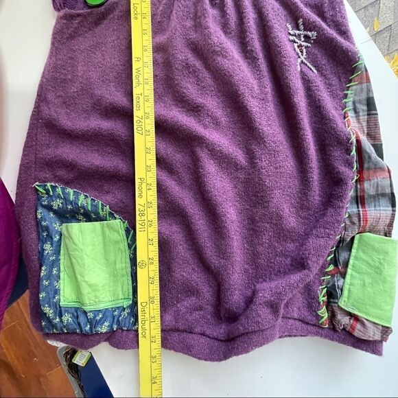 Bohemian Style “mixed” texture sweater dress‎ - Picture 9 of 11